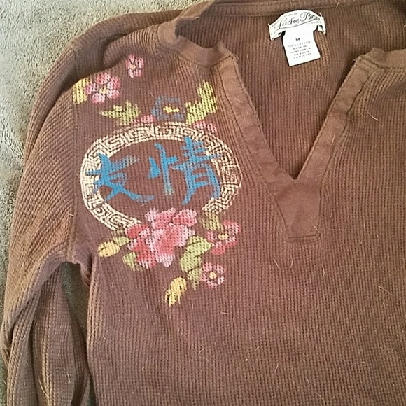 LUCKY  BRAND top - Picture 2 of 3